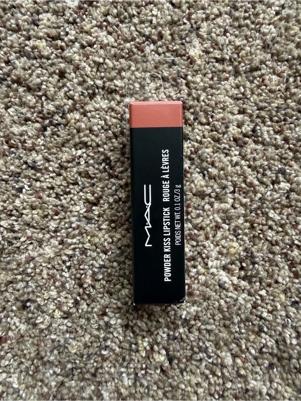 MAC Powder Kiss Lipstick #314 Mull It Over Full Size 3g / 0.1 oz NIB